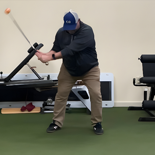 sports-specific-training-man-swinging-golf-club-Complete-Game-Physical-Therapy-North-Chelmsford-MA